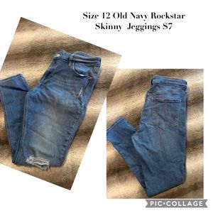Size 12 Old Navy Distressed Rockstars